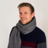 Herren Abschirmschal Calix, Merino/Kaschmir – Bild 2