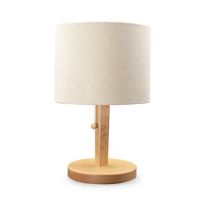 Lampada da tavolo e da notte schermata Lahia ecru