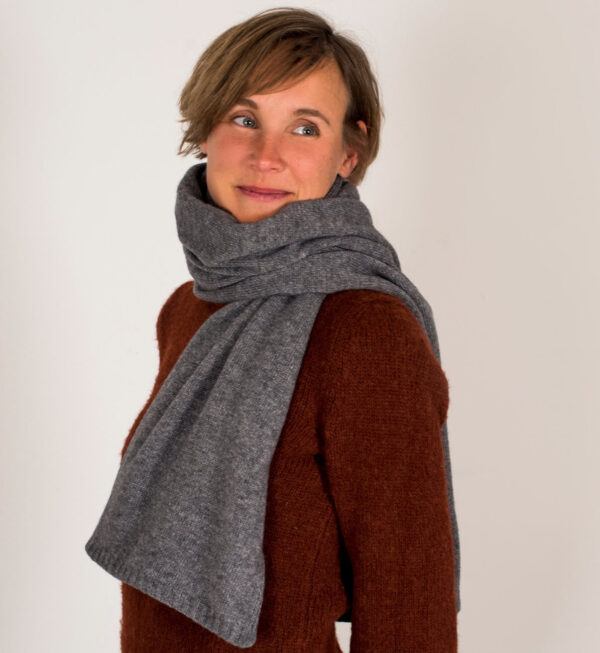 Damen Abschirmschal Calix, Merino/Kaschmir – Bild 2