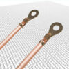 Earthing cable with eyelets for desk