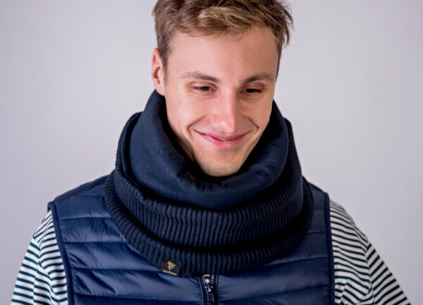 Herren Abschirm-Snood Vin – Bild 4