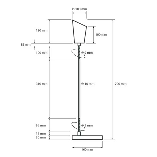 Table lamp Ondine (Kopie) - Image 5